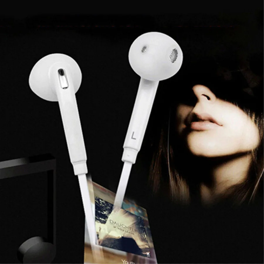 

S6 In-ear Earphone For iphone 6 7 Xiaomi Samsung S7 S8 Headset Hands Free Wired Volume Control Earphones Earbuds With Microphone