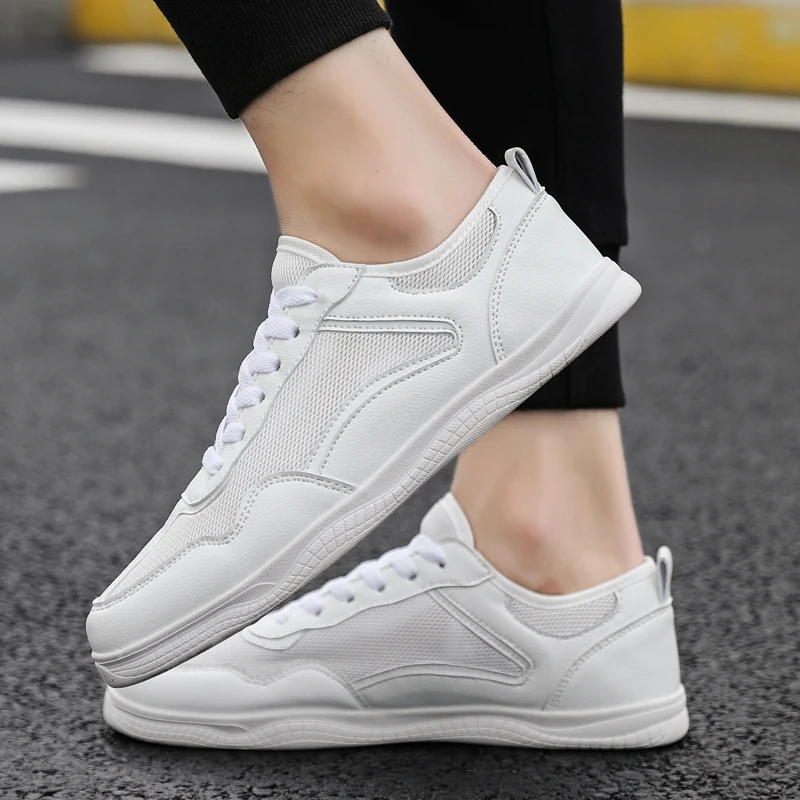 

2019 spring white casual shoes men's sports shoes cool street brand men's shoes