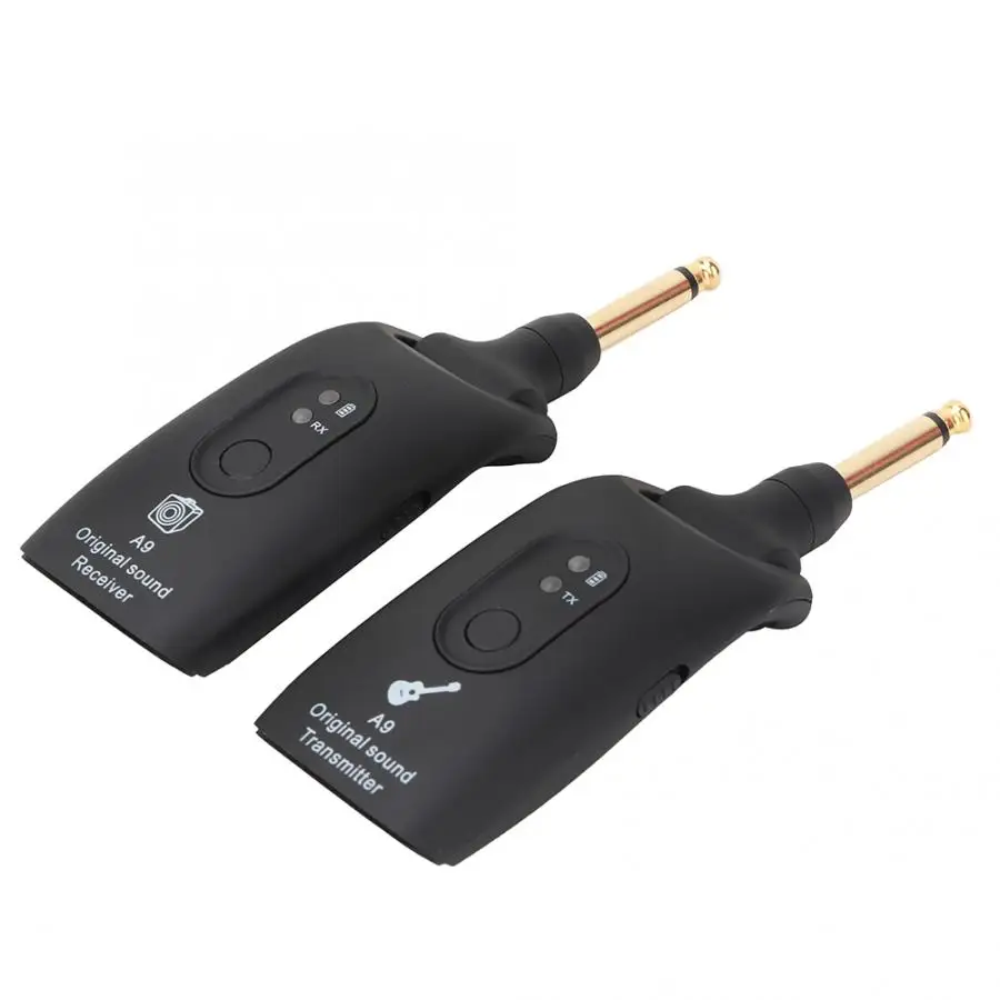 

DIY Replacement Musical Accessories Portable Musical Instrument Audio Built-in Battery Durable Wireless Receiver Transmitter