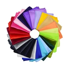 200 шт Модный классический мужской носовой платок из имитированной шелковой ткани Карманный платок для костюма 16 цветов 22*22 см квадратный WB144