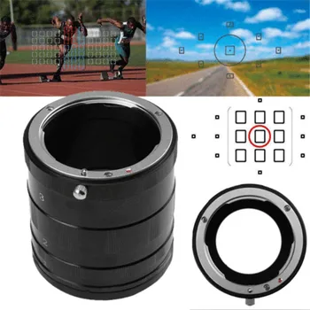 

Camera Adapter Macro Extension Tube Ring for Nikon F-Mount DSLR Camera Lens