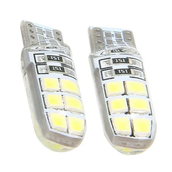 

Universal White 6000K Tail Trunk Light Lamp Energy Saving 10xT10 W5W 12SMD 2835 LED Canbus Error Free Silica Light Bulb Xenon