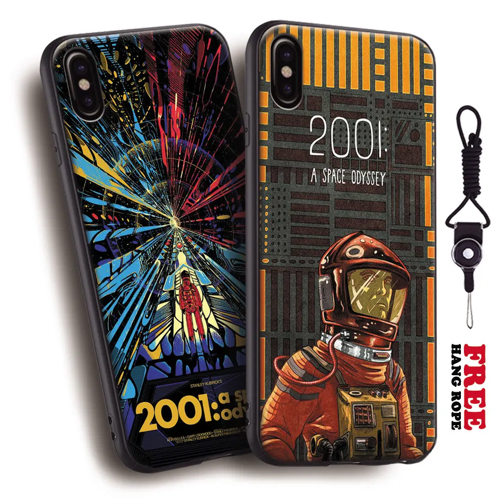 

2001 A space odyssey movie poster Tpu Soft Silicone Phone Case Cover Shell For Apple iPhone 5 5s Se 6 6s 7 8 Plus X XR XS MAX