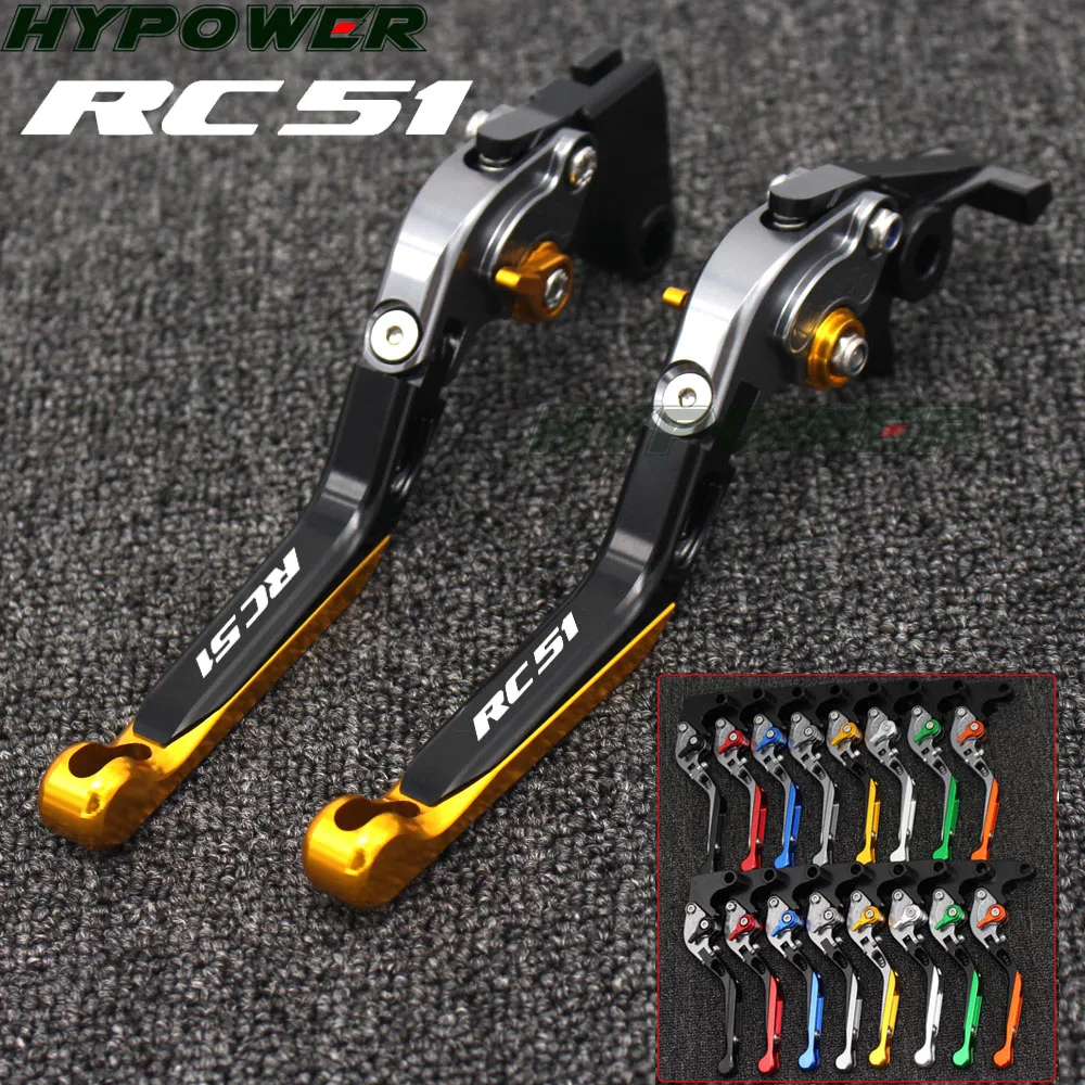 

CNC Motorcycle Folding Extendable Clutch Brake Levers For Honda RC51 / RVT1000 SP-1/SP-2 2000 2001 2002 2003 2004 2005 2006