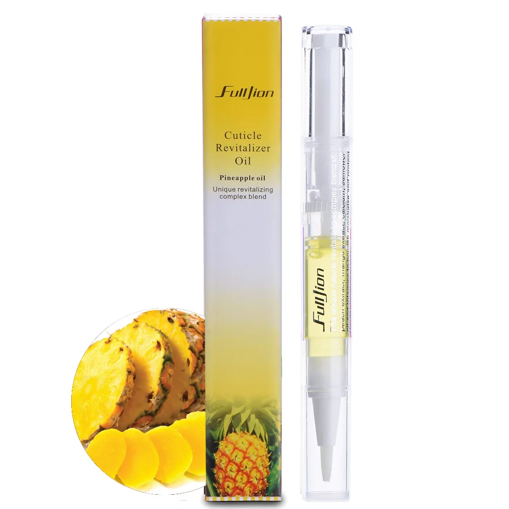Fulljion восстанавливающее Масло для кутикулы, Лечение ногтей, питательный лак для ногтей, ручка для дизайна ногтей, относится к марже, покрытие для ногтей, ремонт ногтей - Цвет: pineapple