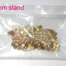 100 шт. 3 мм латунь стенд/скобка/бочка для камеры безопасности печатной Установка модуля сборки