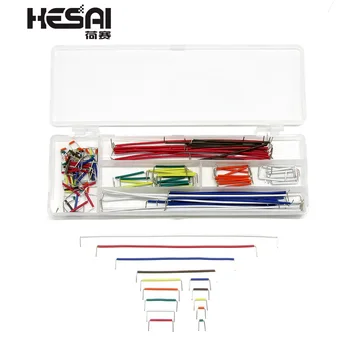 

140pcs U Shape Solderless Breadboard Jumper Cable Wire Kit for Raspberry Pi for arduino Diy Kit