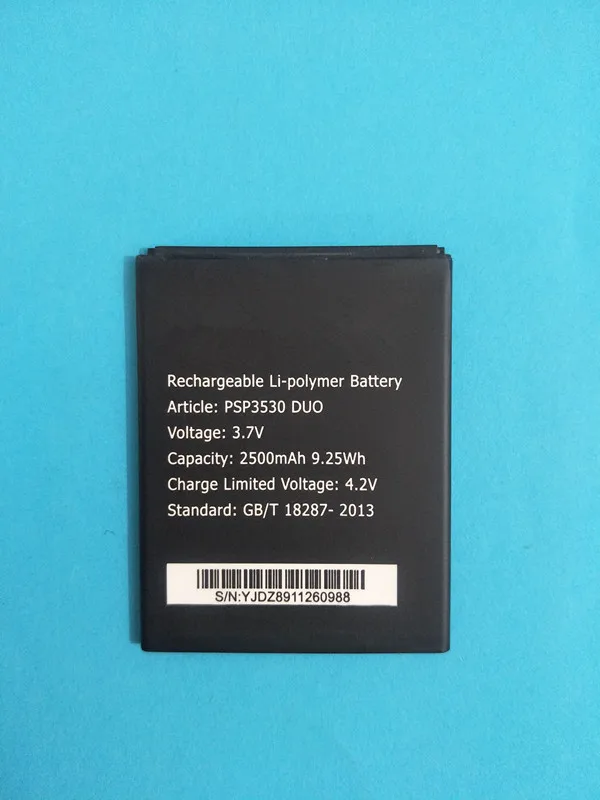 

New 2500mAh PSP3530 Replacement Battery For Prestigio Muze D3 E3 F3 PSP 3530 DUO PSP3531 PSP3532 DUO Muze A7 PSP7530 DUO phone