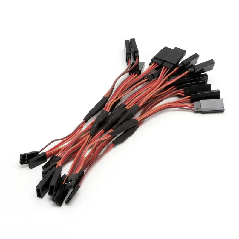 2018 10pcs 150mm Servo font b RC b font Y Style Male to Female Extension Lead