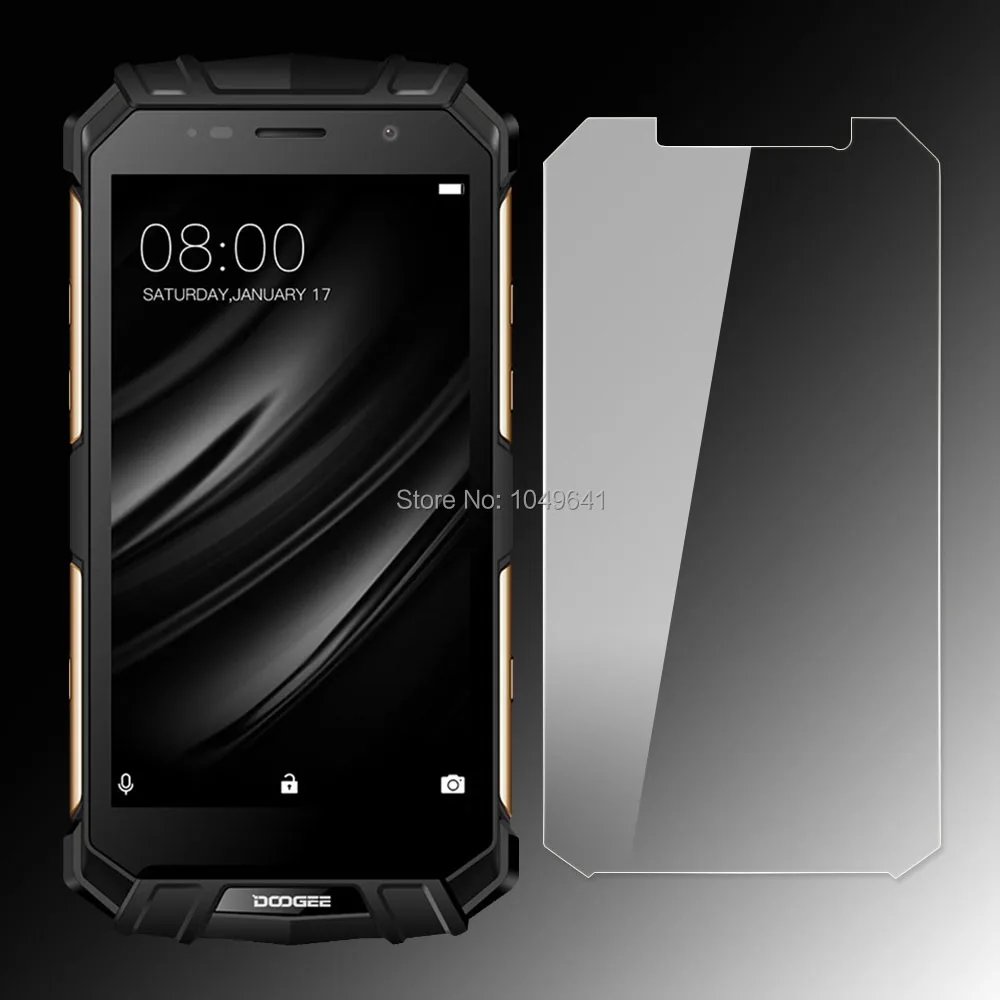 KOC3407_3_9H 2.5D Explosion-proof LCD Tempered Glass Film for Doogee S60 5.2 inch