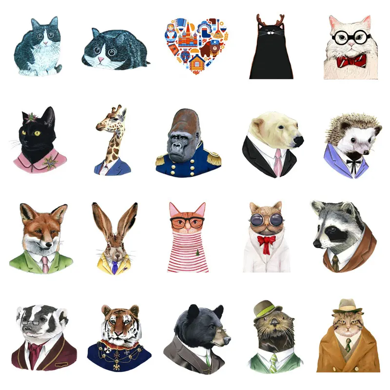 

1 PC Cartoon Animals Badge for Clothing Plastic Pin Brooches Acrylic Badges for Backpack Decoration