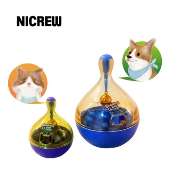 

Nicrew Tumbler Cat Pet Toy Feed Ball Interactive Toys Food Dispensing Dog Toy Shaking Food Leakage Toys Feeder Pet Accessories