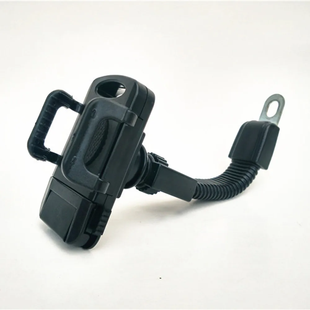 

Universal Motorcycle Scooter 360 Adjustable Stand Holder Mount Cell Phone GPS Rearview Mirror Mount Holder drop shipping