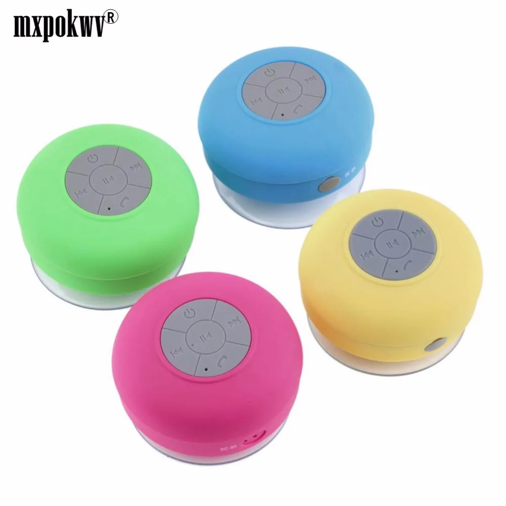 Portable Shower Speaker Waterproof Wireless Bluetooth Speaker Handsfree