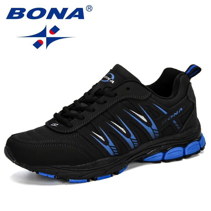 BONA/Новинка года; стильные мужские кроссовки для бега; дышащие уличные спортивные кроссовки; мужские легкие спортивные кроссовки; Zapatos