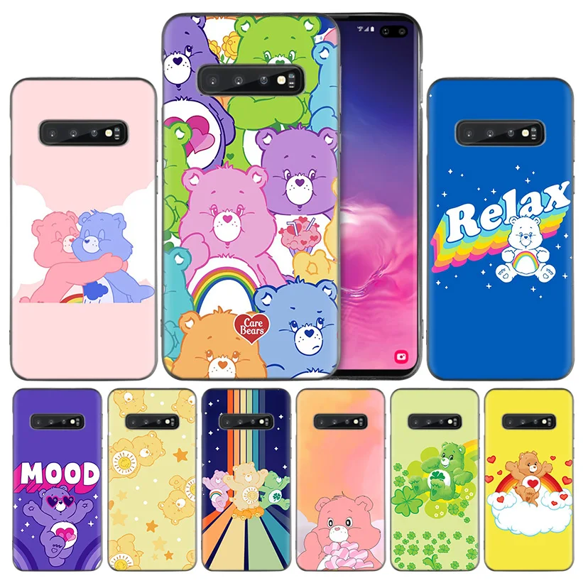 

The Care Bears Silicone Case Cover for Samsung Galaxy S10 S10e 5G S9 S8 S7 Edge J8 J6 J4 Plus 2018 M40 M30 M20 M10