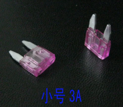 

20pcs/lot AMP Mini Car Fuse 3A 3 AMP 32V Mini Size Boat Truck Blade Fuse