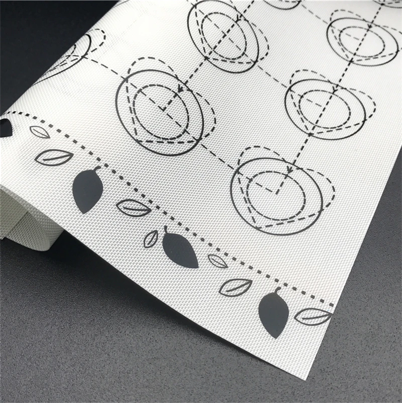 Aomily Silicone Dough Mat Bakeware 29*26cm Macaron 20 Circles Baking Sheet Tray Liner Mat Pastry Oven Pasta Tool Cake Pad