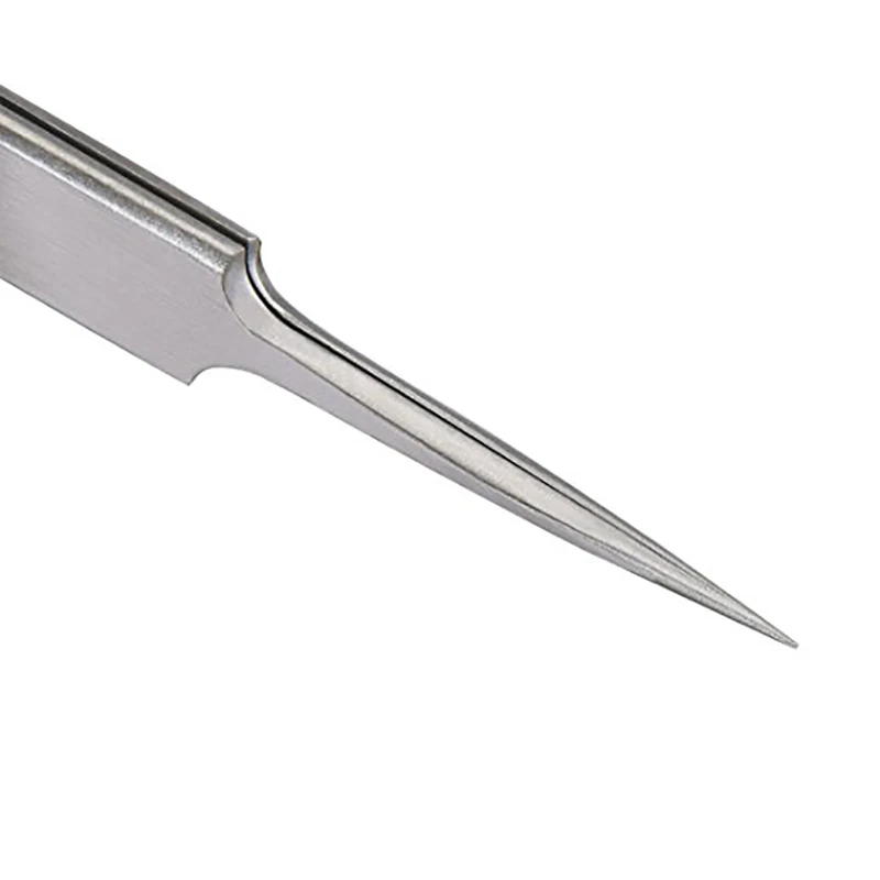 1PC 16cm Precision Fine Pointed Tweezers High Precision Stainless Steel Clamps Lengthened Medical Nest Maintenanc Portable