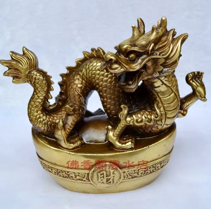 

Bronze statue copper ingot feng shui decoration copper ingot lilliputian lucky fortune