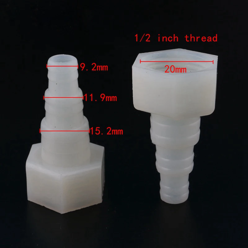 2 комплекта 1/2 ''для аквариума, соединительный водяной шланг, адаптер ABS для аквариума 20 мм, соединитель для резервуара для воды, соединитель для водонапорной башни