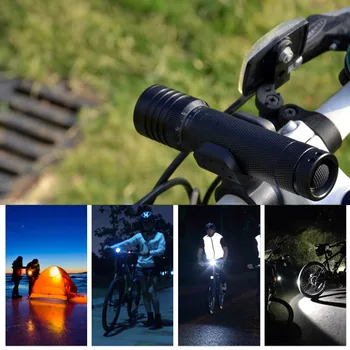 

LM04 XM-L T6 500 Lumens Cycling Focusing Long Shot Outdoor Highlight Flashlight bicycle light September4