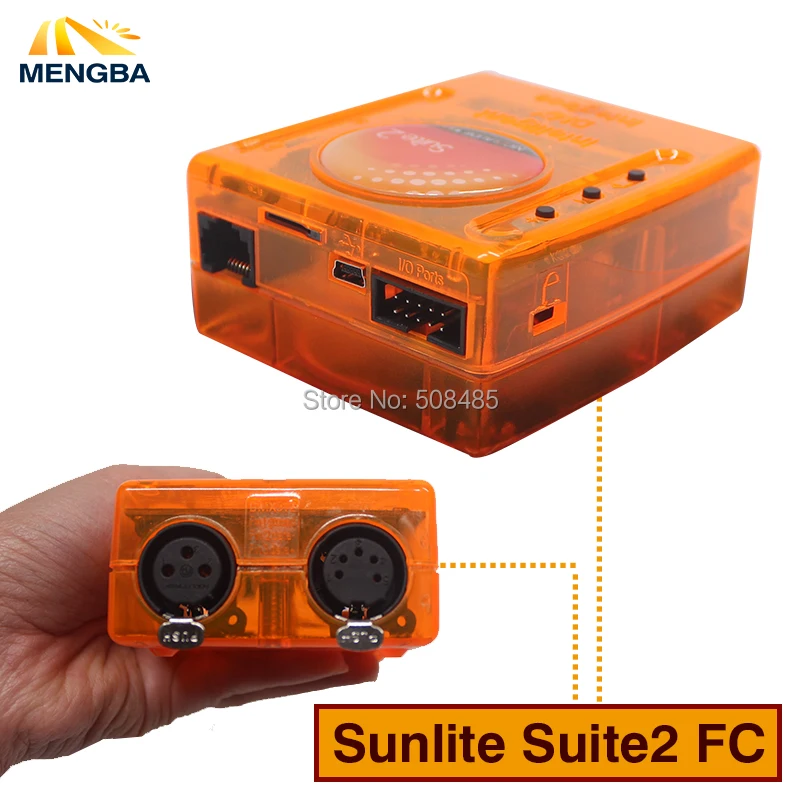 

2pcs/lot Stage controlling software Sunlite Suite2 FC DMX-USD Controller DMX good for DJ KTV Party LED Lights Stage Lighting