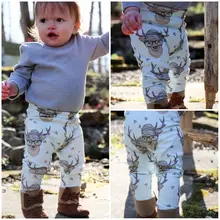 Hot New Kids Boys Girls Harem Pants Baby Printed Trousers Bottom Leggings Sweatpants