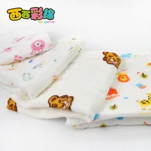 Новинка, 5 шт. 23*23 см хлопок мультфильм непромокаемые детские нагрудники 6-слойное бальное платье из мягкой Новорожденный Малыш кормления детский слюнявчик Полотенца для детей возрастом до 2 лет