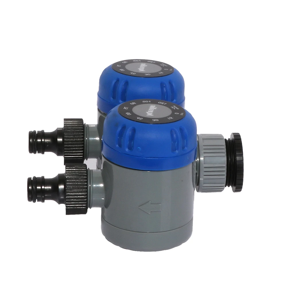 Двойной выход две розетки механический шланг кран таймер воды садовое орошение