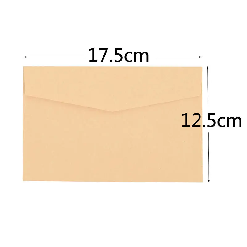 DELVTCH 20pcs/set Black White Craft Paper Envelopes Vintage Retro Style Envelope For Office School Card Scrapbooking Gift