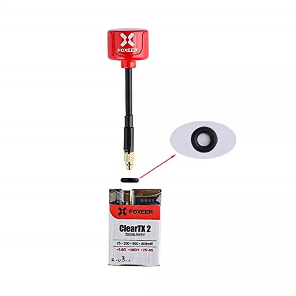 LeadingStar Foxeer ClearTX 2 5,8G 48CH 25/200/500/800 mW Uart удаленного Управление VTx fpv-передатчик MMCX