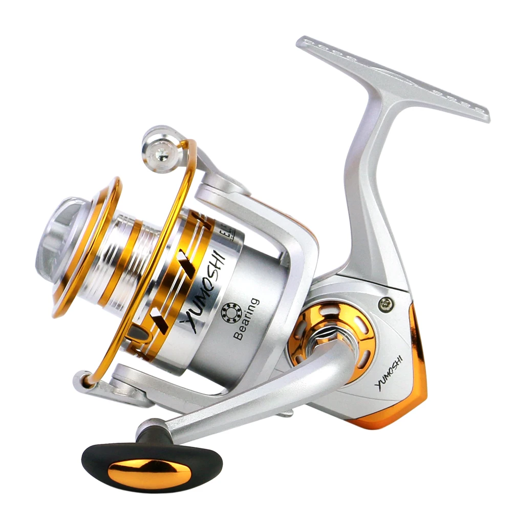 

Professional Fishing Wheel 8 BB EL1000-7000 Series 5.5:1 speed reatio spinning fishing reel interchanged left/right hand wheel