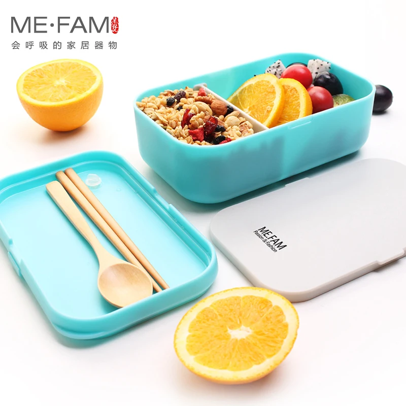 ME FAM 2018 New Leakproof Microwave Student Office Worker font b Lunch b font Box With