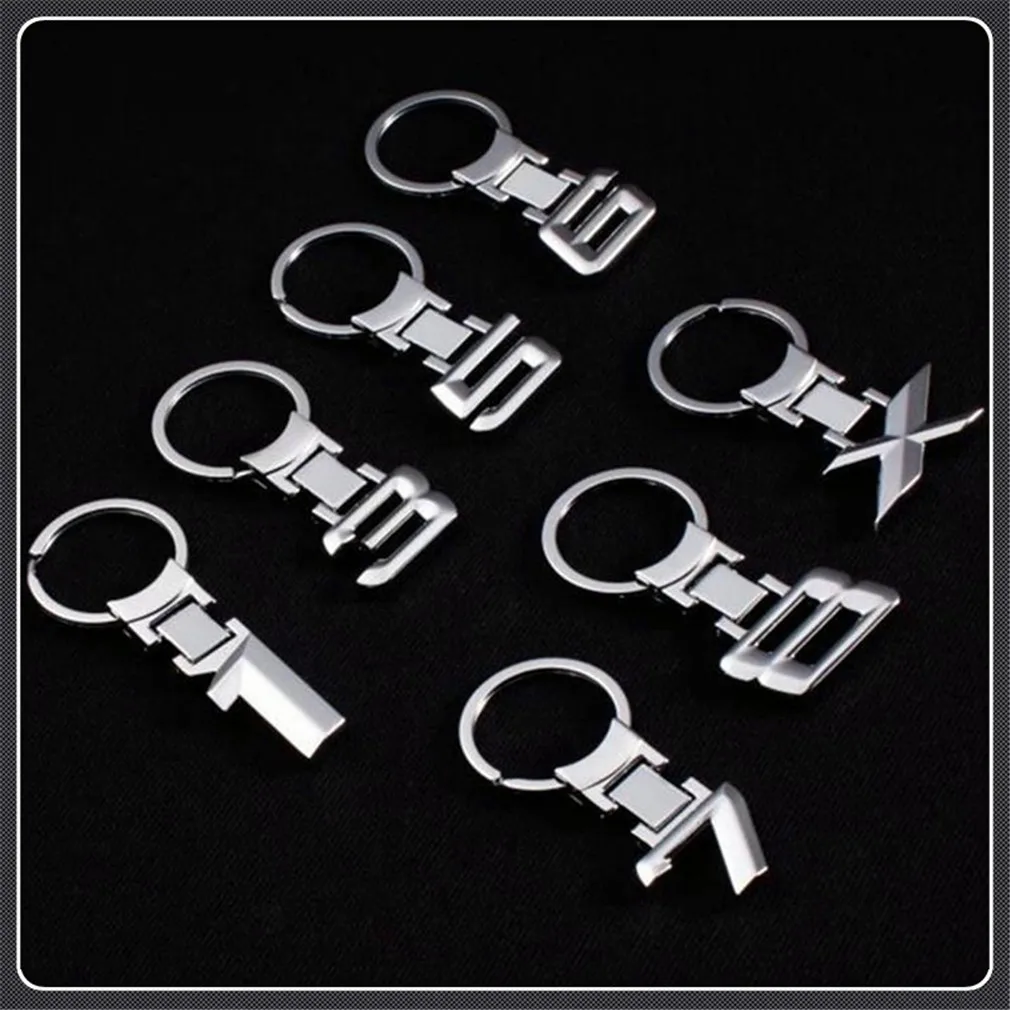 New Braided Leather Cord Key Chain Car Auto 3D logo KeyChain Key Ring Xmas Gift