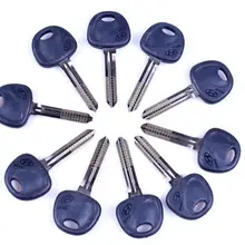 10 шт. Выгравированный линейный ключ для 2 в 1 LiShi HY16 масштаб стрижки зубов Заготовка ключа замка зажигания автомобиля Слесарные Инструменты