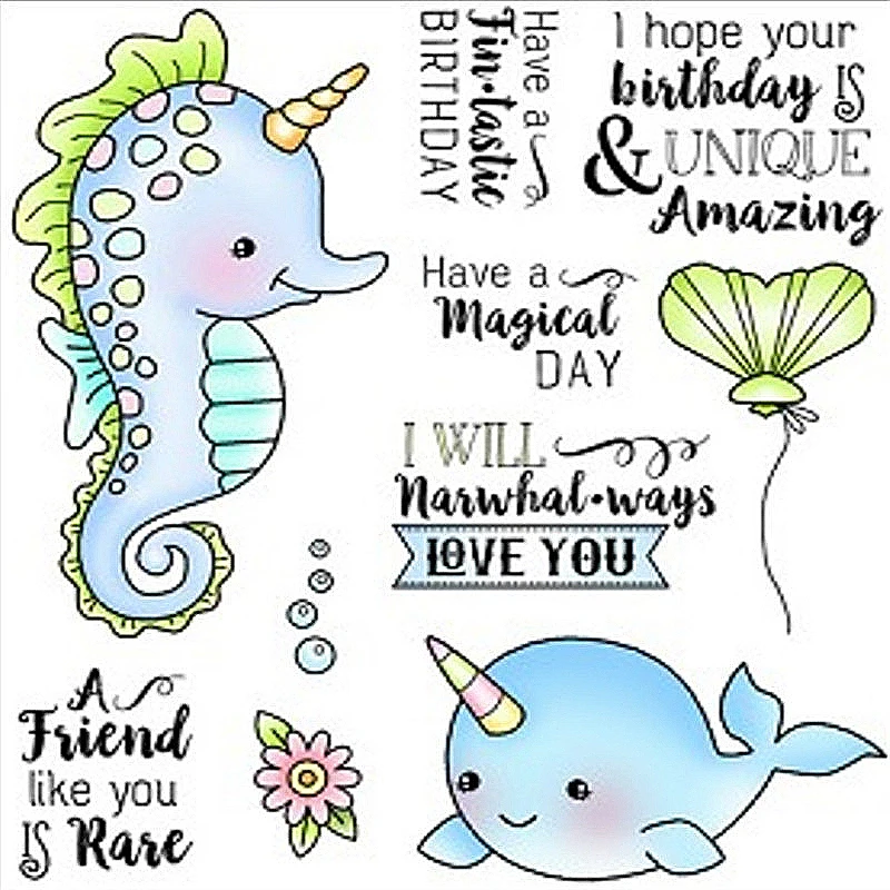 Transparent Clear Silicone Stamp DIY scrapbooking/photo album Decor New stamp | Дом и сад