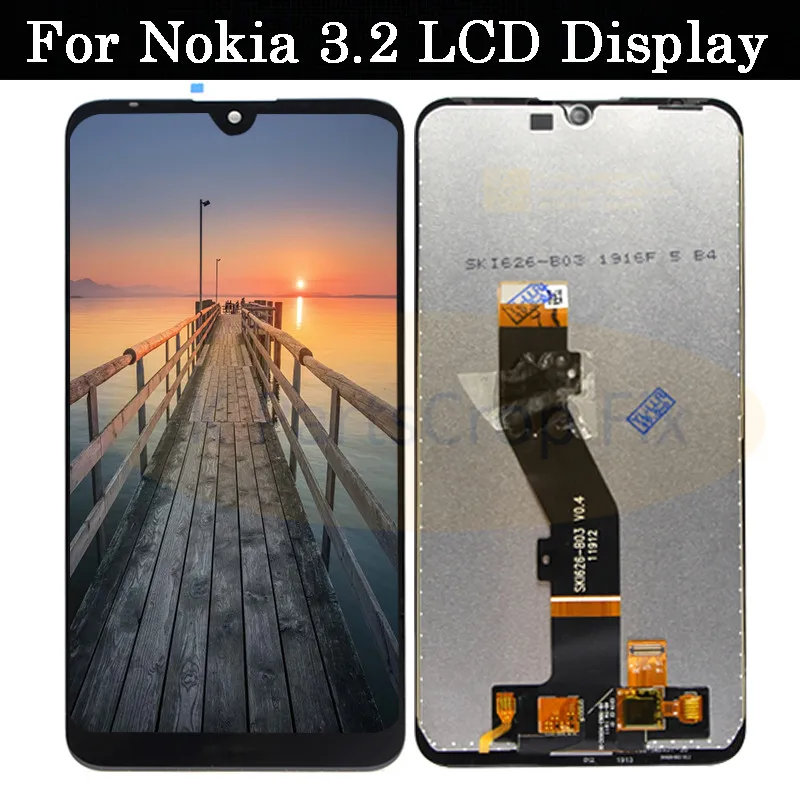 

6.26" LCD For Nokia 3.2 LCD Display Touch Screen Digitizer Assembly Replacement For Nokia 3.2 lcd