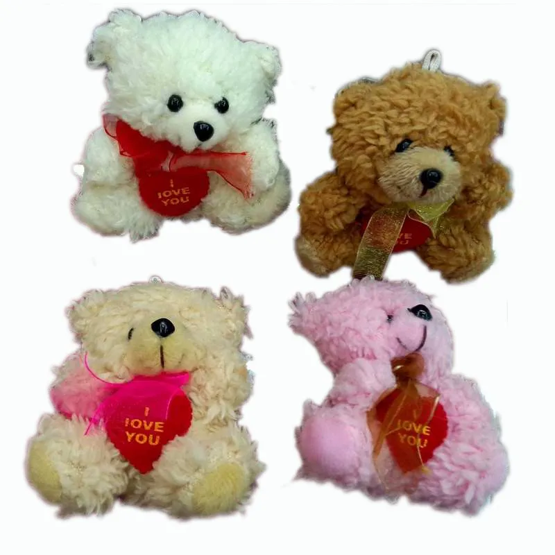 6CM long wool teddy bear stuffed animals 3