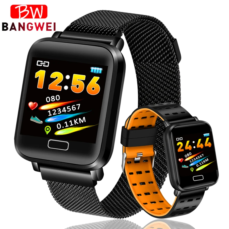 

LIGE Fitness Tracker Smart Sport Bracelet Men Ip67 Waterproof Smart Wristband Heart rate Monitor Pedometer Watch For Android ios