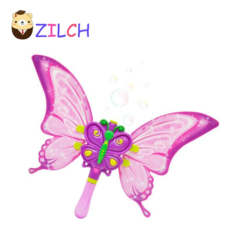 Электронная автоматическая машина ZILCH в форме бабочки для создания пузырей