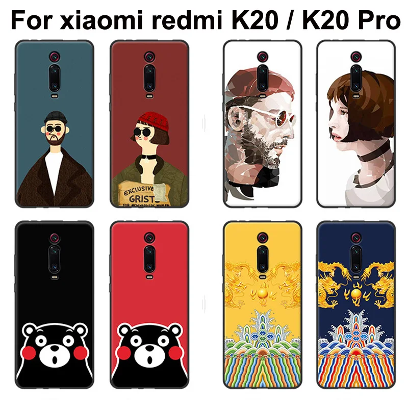 Чехол для xiaomi redmi K20 Pro задняя крышка K20pro мягкий силиконовый чехол-бампер с