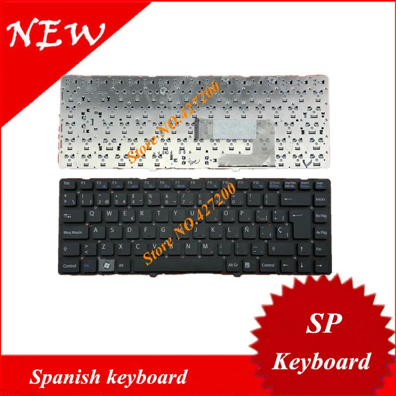 Испанский клавиатура для Sony vgn-сз vgn-з без рамки ноутбука SP Teclado | Компьютеры и офис