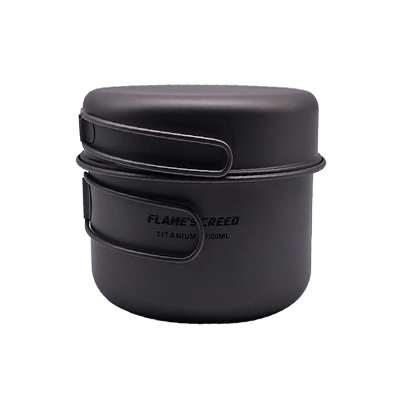 FLAME'S CREED ultraligero titanium pan y acampar al aire libre titanium pan mejorar la resistencia del cuerpo CKW750ML CKW1100ML FLAME'S CREED ultraligero titanium pan y acampar al aire libre titanium pan mejorar la resistencia del cuerpo CKW750ML CKW1100ML