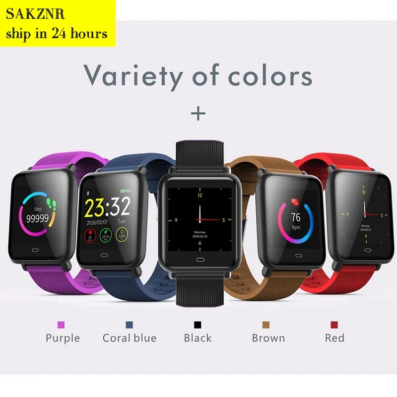 Q9 Smart Wristband IPX67 Waterproof Sports Band For