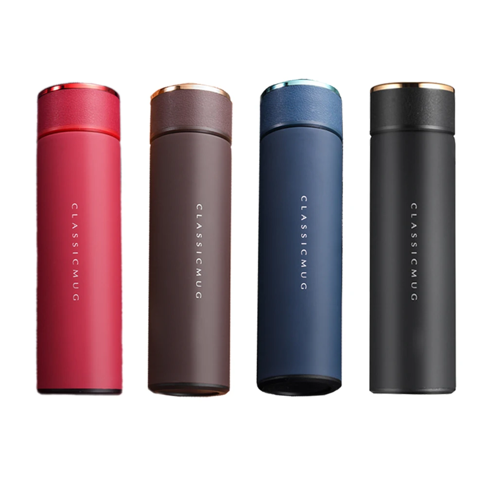 Thermos Travel Cup 4 Colors Wireless Charging LED Digital 500ml HOT