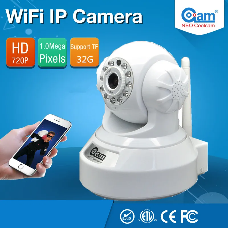 HD 720P Wireless Security IP Camera Wifi with TF Card Slot IR-Cut Night Vision Two-way Audio PT Surveillance Network CCTV Camera 720p wireless security ip camera wifi ir cut night vision audio recording surveillance cctv sd card home smart yoose cameras