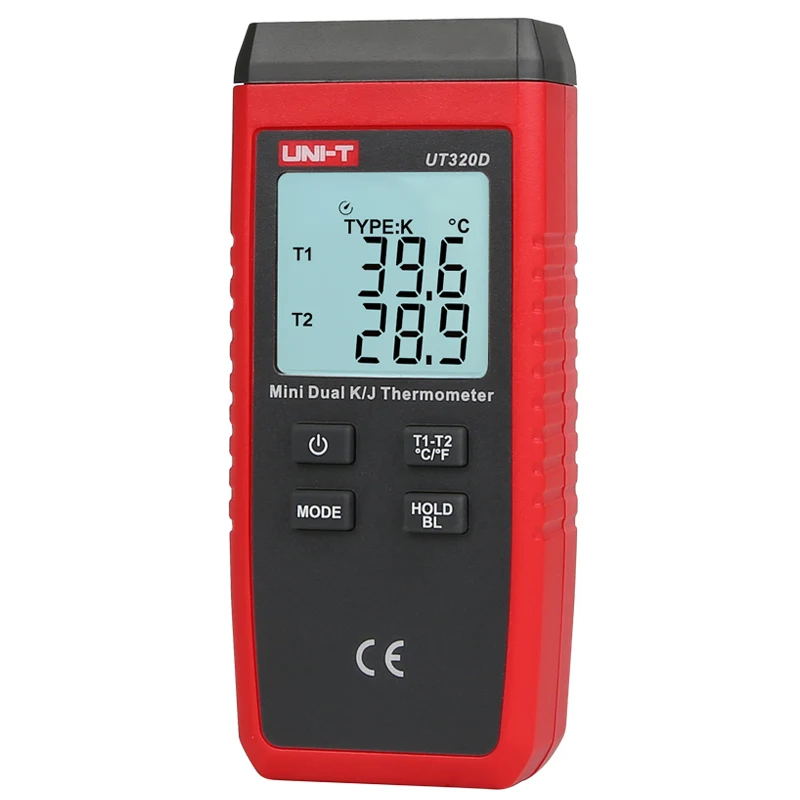 UNI-T UT320A/UT320D мини контактный термометр; промышленный контактный термометр/термопара термометр
