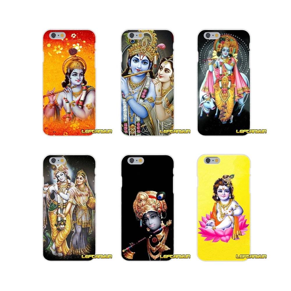 Accessories Phone Cases Covers Indian god Lord Krishna For Samsung Galaxy S3 S4 S5 MINI S6 S7 edge S8 S9 Plus Note 2 3 4 5 8 | Мобильные