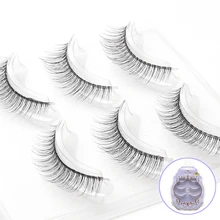 ICYCHEER 3 пары натуральные мягкие 3D накладные ресницы натуральный вид Ресницы Поддельные ресницы для макияжа Красота Косметика